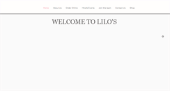 Desktop Screenshot of lilospasta.com